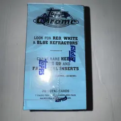 2025 Topps Chrome NFL Football Blaster Box Brand New Sealed 🏈🏈🏈 - Image 2