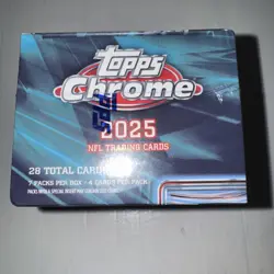 2025 Topps Chrome NFL Football Blaster Box Brand New Sealed 🏈🏈🏈 - Image 5
