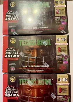 Bo Jackson Battle Arena Tecmo Bowl Double Mega Box FACTORY SEALED (3 Boxes) - Image 2