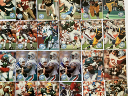 1991 Pro Set Platinum Football Trading Card Incomplete Set - lot of 57 cards - Image 5