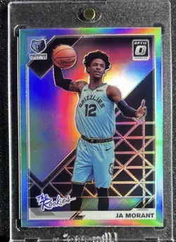 2019-20 Panini Donruss Optic The Rookies Ja Morant #2 Holo Silver Prizm RC - Image 1