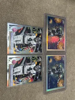 2025 Topps Cosmic Chrome Tet McMillan Lot Of 4 Cards Incl. Stars In The Night - Image 1