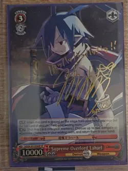 Weiss Schwarz Supreme Overlord Laharl SP English - Image 1