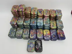 94x Pokemon Mini Tin Lot *EMPTY* (151, Galar Pals, Kanto Power/Friends) - Image 1