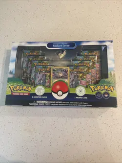 Radiant Eevee Premium Collection Box - New & Sealed - GO - Pokemon TCG - Image 1