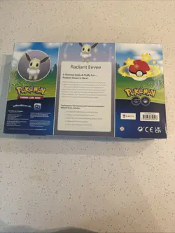 Radiant Eevee Premium Collection Box - New & Sealed - GO - Pokemon TCG - Image 2