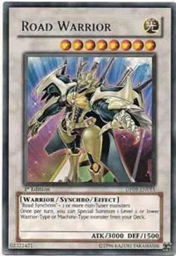Duelist Pack 9: Yusei 2 #DP09-EN015 Road Warrior - Image 1