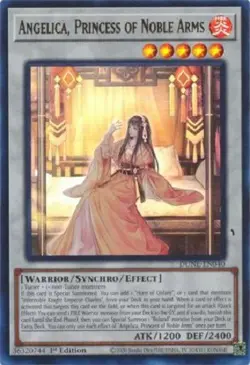 * ANGELICA, PRINCESS OF NOBLE ARMS * 1ST EDITION ULTRA RARE DUNE-EN040 YUGIOH! - Image 1