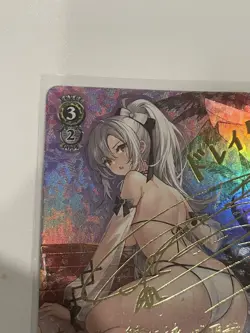 Signed Drake SP Foil Weiss Schwarz Azur Lane Card AZL/S102-009SP Japanese TCG - Image 3