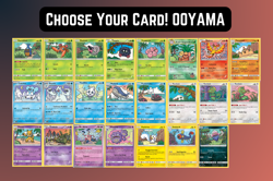 Choose Your Pokemon Card! Pokemon from Pokemon Researcher Artist Ooyama! - Image 1