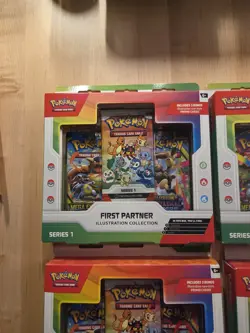 Pokemon TCG First Partner Illustration Collection Series 1 4-Box Set 2023 EN - Image 2