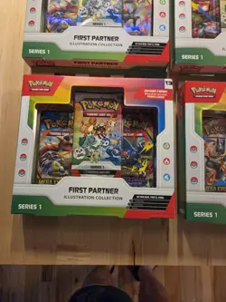 Pokemon TCG First Partner Illustration Collection Series 1 4-Box Set 2023 EN - Image 5