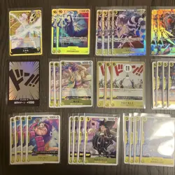 One Piece Card Game Enel Parts Lot Bulk Sale OP TCG Collection - Image 2