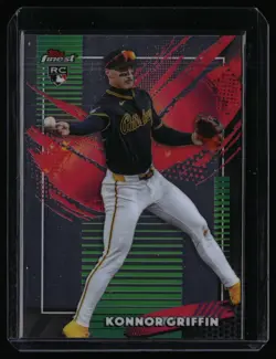 2026 Topps Finest #268 Konnor Griffin RC Rare Pirates - Image 1