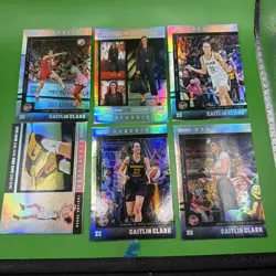 2025 Panini Chronicles - Caitlin Clark - Holo Lot 6 Cards - Image 1