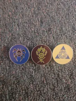 Set Of 3 MTG Magic The Gathering Pins Guilds Of Ravnica - Image 1