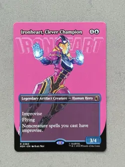 Ironheart, Clever Champion (Borderless) 360 Regular MTG Marvel Super Heroes MSH - Image 1