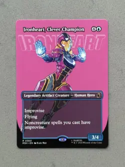 Ironheart, Clever Champion (Borderless) 360 Regular MTG Marvel Super Heroes MSH - Image 3
