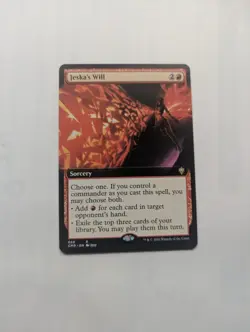 Jeska's Will (Extended Art) Commander Legends Regular - Image 1
