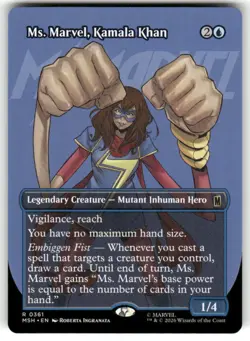 Ms. Marvel, Kamala Khan (Borderless) 361 Marvel Super Heroes Magic: - Image 1