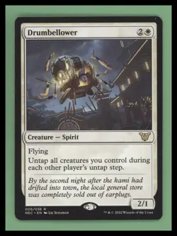 Drumbellower - Commander: Kamigawa: Neon Dynasty - NM - MTG - Image 1