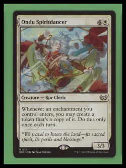 Ondu Spiritdancer - Commander: Duskmourn: House of Horror - NM - MTG - Image 1