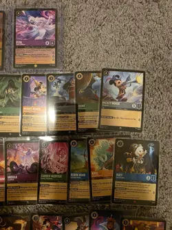 Disney Lorcana Fabled Mixed Card Lot - Image 3