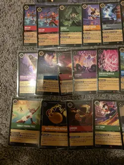 Disney Lorcana Fabled Mixed Card Lot - Image 4