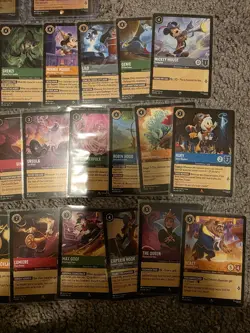 Disney Lorcana Fabled Mixed Card Lot - Image 5