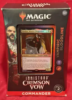 New! Magic the Gathering Commander Innistrad Crimson Vow Vampiric Bloodline 2021 - Image 1