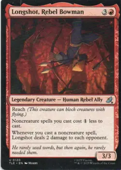 MTG: Avatar: Eternal-Legal: Longshot, Rebel Bowman: Lightly Played Condition - Image 1