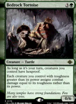The Lost Caverns of Ixalan #176 Bedrock Tortoise - Image 1