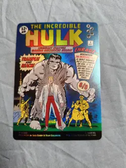 Bruce Banner / The Incredible Hulk (Borderless) 0390 Marvel Super Heroes MTG NM - Image 1