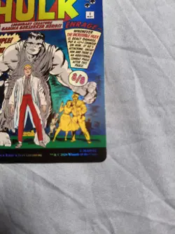 Bruce Banner / The Incredible Hulk (Borderless) 0390 Marvel Super Heroes MTG NM - Image 5