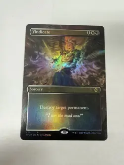Vindicate (Borderless) Modern Horizons 2 Foil - Image 1