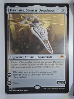 Dawnsire, Sunstar Dreadnought - M238 - MTG - Edge of Eternities (EOE) - Image 1