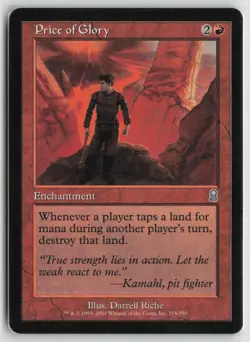 Price of Glory Lightly Played 214 Odyssey MTG - Image 1