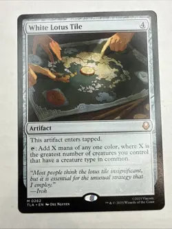 White Lotus Tile M Avatar: The Last Airbender 262 NM - Image 1