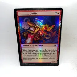 _____ Goblin 107 Common Unfinity Magic: The Gathering Foil Lightly Played - Image 1