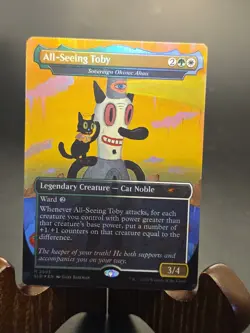 All-Seeing Toby - Sovereign Okinec Ahau Secret Lair Drop MTG Foil Near Mint - Image 1