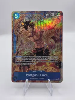 Portgas D Ace OP08-052 (Parallel) Two-Legends One Piece Card English Edition - Image 1