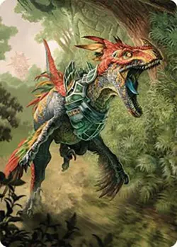 Dinosaur Token Art Card - Art Series: The Lost Caverns of Ixalan - Image 1