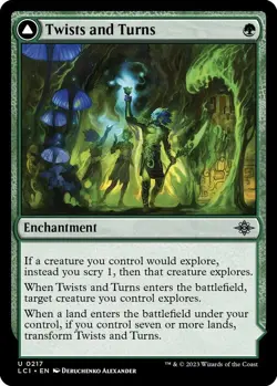 Twists and Turns - The Lost Caverns of Ixalan (LCI) (Foil) - Image 1