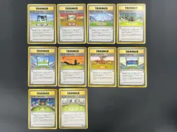 Lucky Stadium Complete Set Promo Neo Intro Pack 10Card Vintage Pokemon Japanese - Image 3