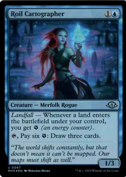 Roil Cartographer Foil Modern Horizons 3 67 NM MTG - Image 1