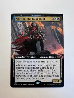 Anowon, the Ruin Thief - EXTENDED ART - MTG Zendikar Rising Commander - NM - Image 1