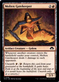 Molten Gatekeeper Modern Horizons 3 128 NM MTG - Image 1