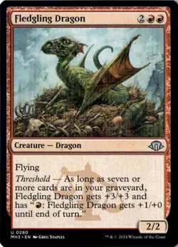 Fledgling Dragon Modern Horizons 3 280 NM MTG - Image 1