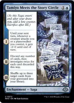Tamiyo Meets the Story Circle Modern Horizons 3 72 NM MTG - Image 1