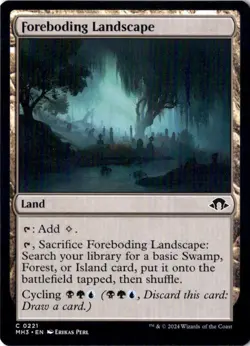 Foreboding Landscape Modern Horizons 3 221 NM MTG - Image 1